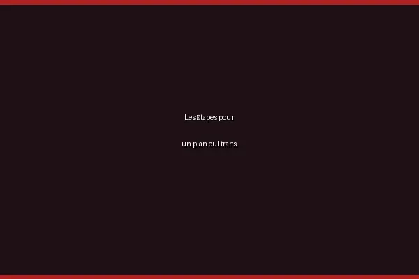 Où trouver un plan cul trans