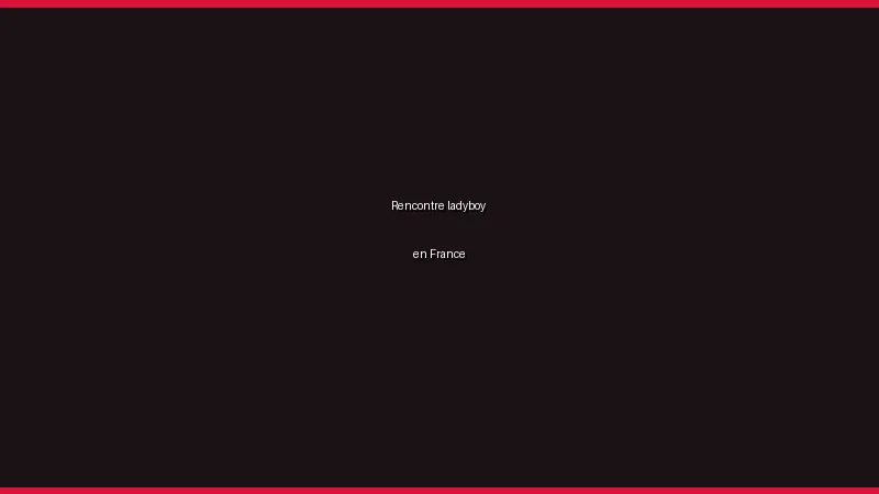 Rencontre ladyboy en France